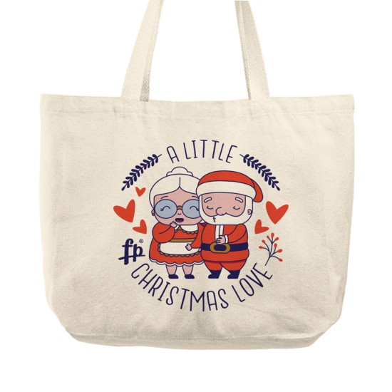 Christmas Love Tote Bag (Υφασμάτινη Τσάντα Αγοράς)